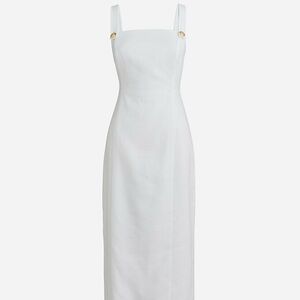 J Crew stretch linen blend sheath dress NWT